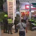 Policía llegó al lugar e investigan lo sucedido.