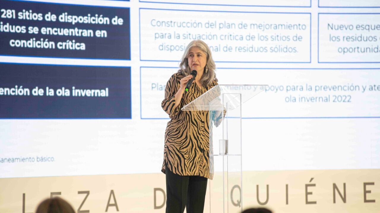 Catalina Campuzano, ministra de Vivienda.