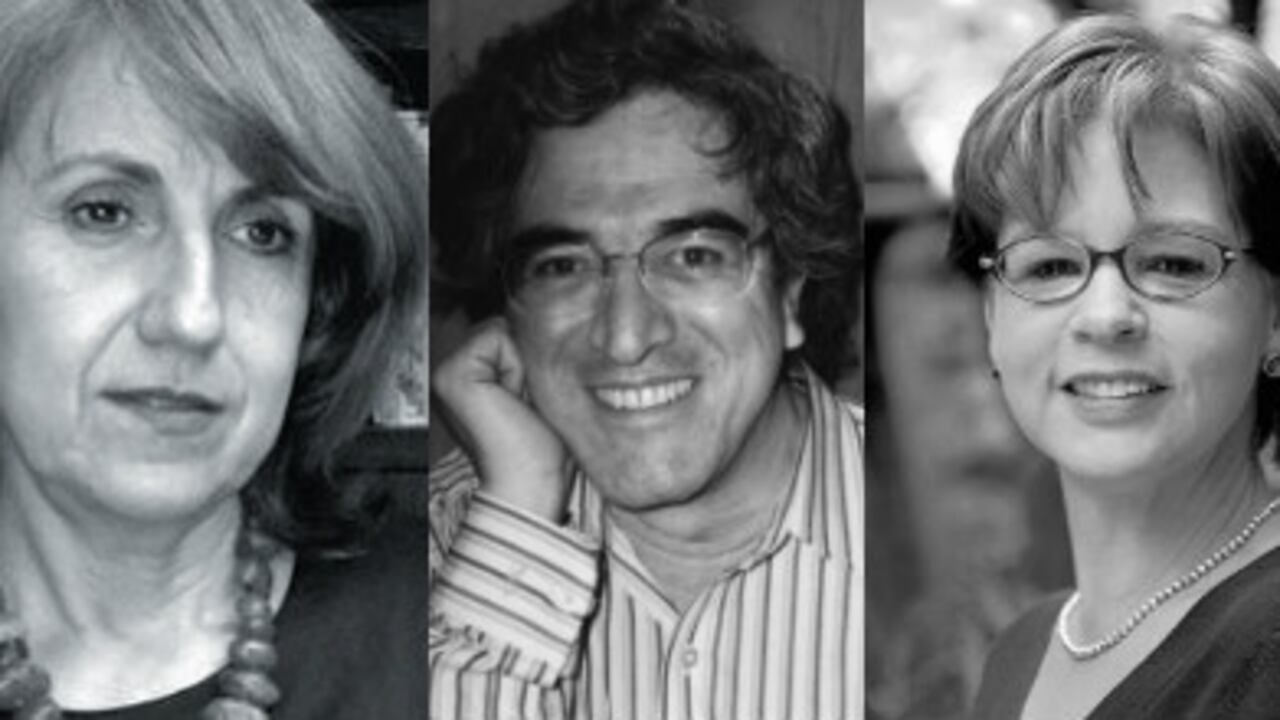Luz Mary Giraldo, Eduardo García Aguilar, y Piedad Bonnett