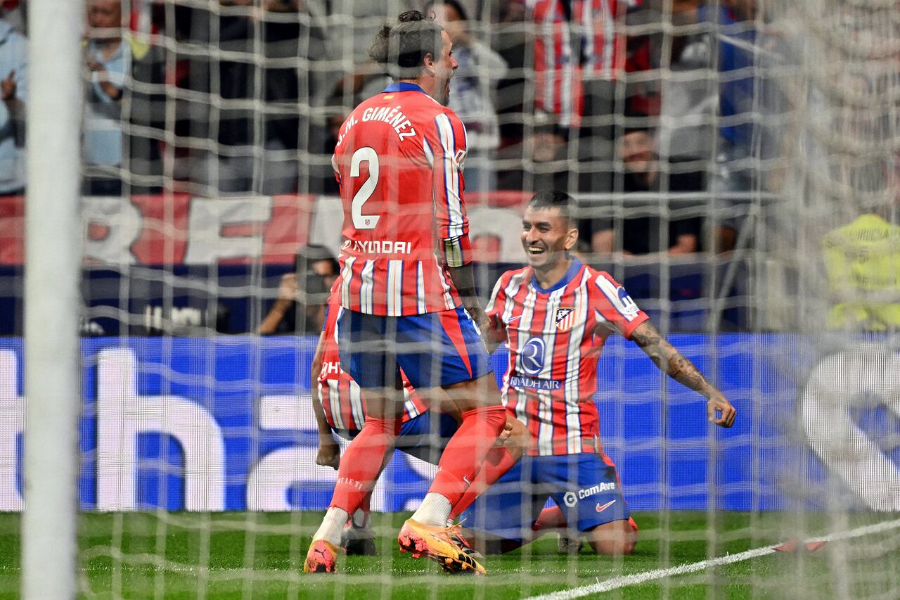 La paridad para el Atlético de Madrid fue conseguida gracias a un gol de Ángel Correa.
