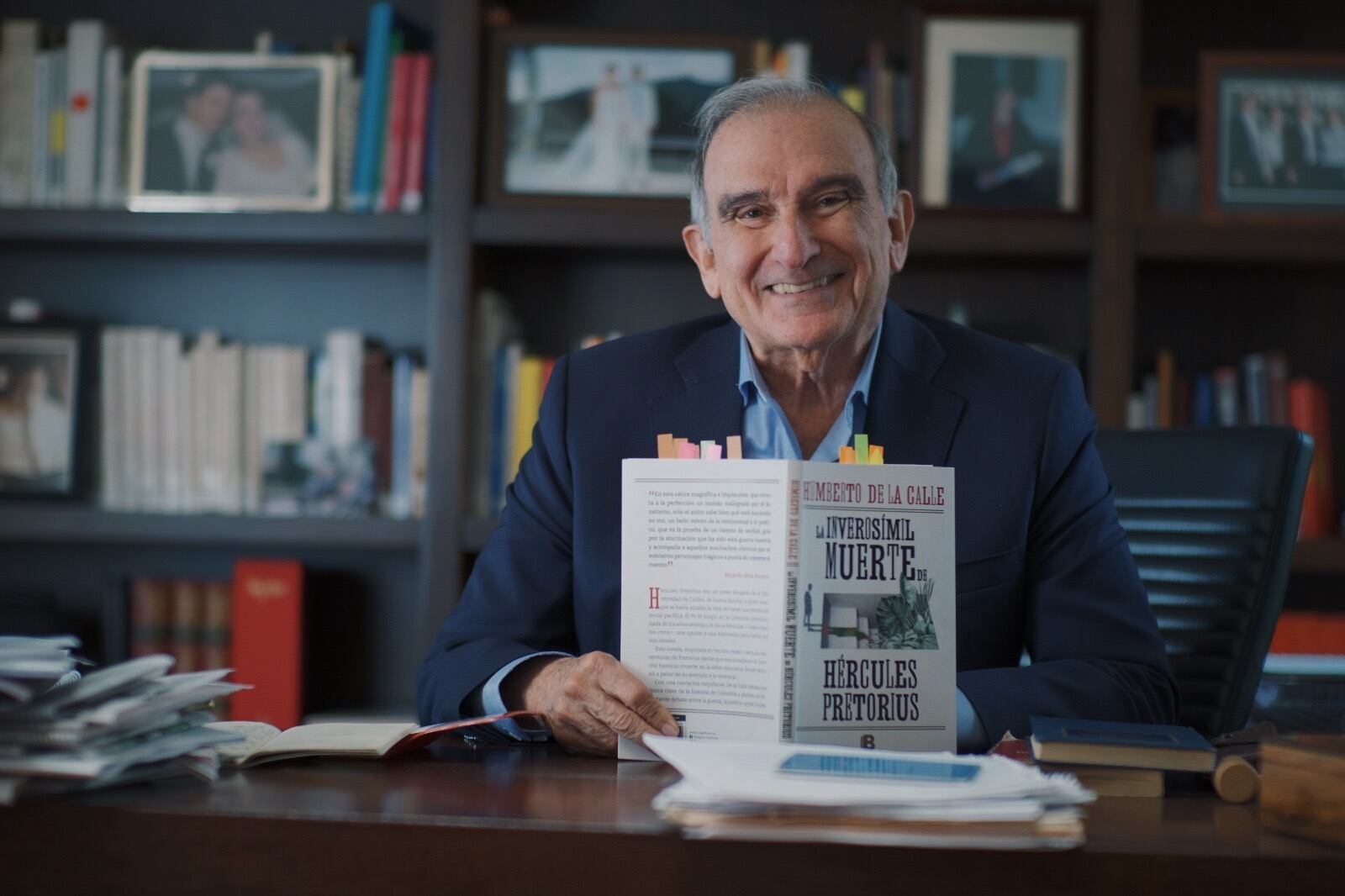 Humberto de La Calle presenta 'La inverosímil muerte de Hércules Pretorius'