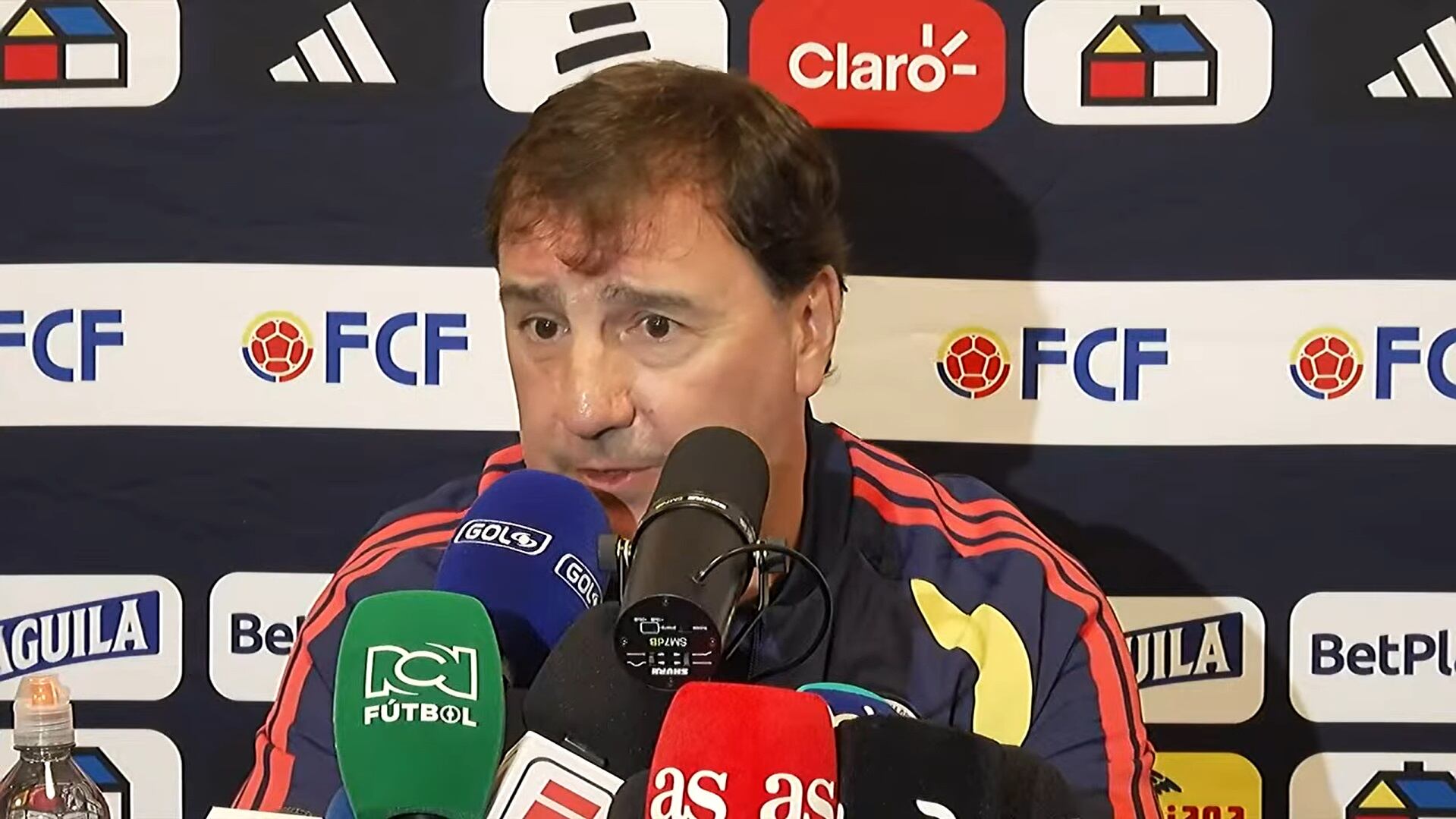 Néstor Lorenzo, DT de la Selección Colombia.
