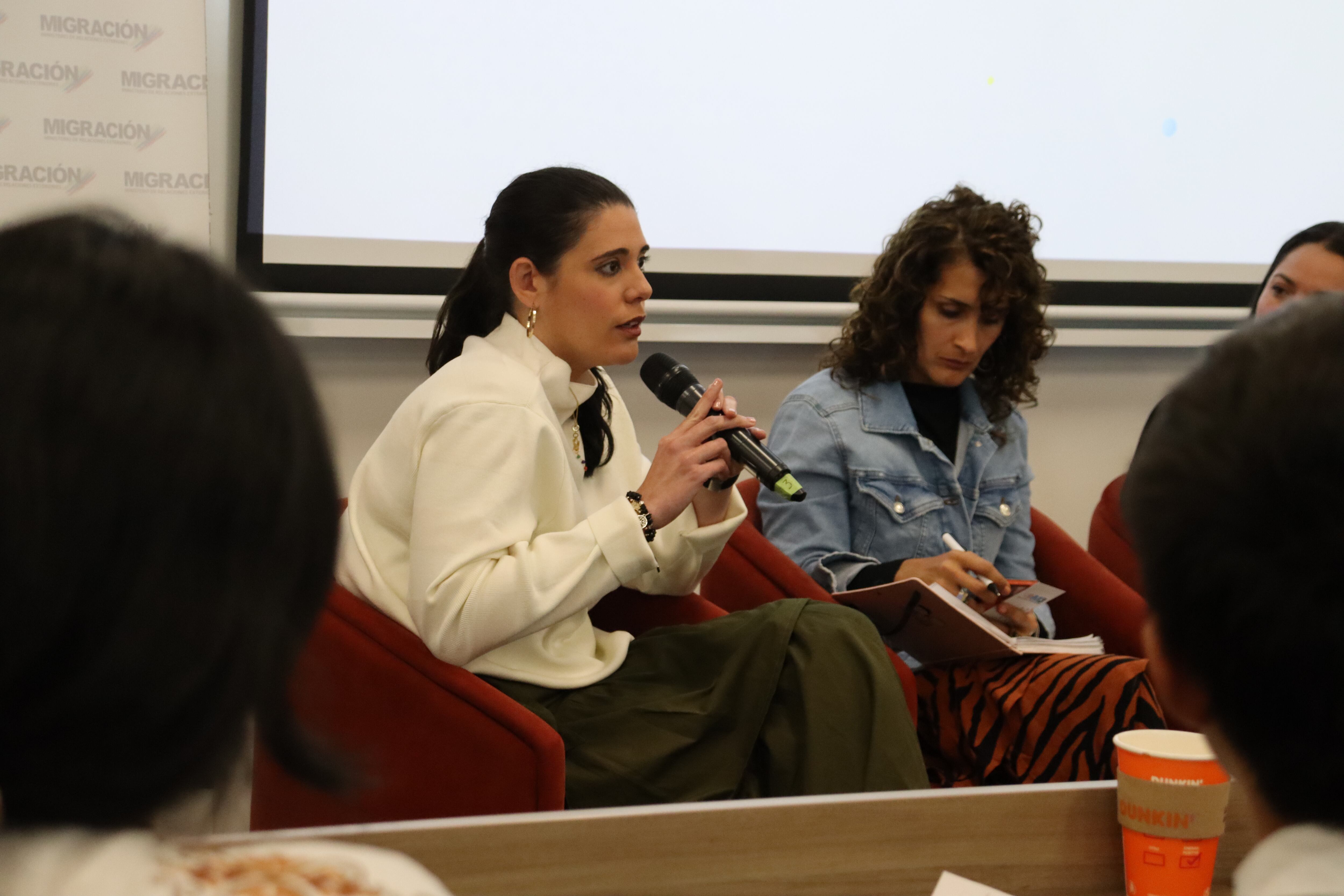 Ana Karina García, directora de la Fundación Juntos Se Puede.