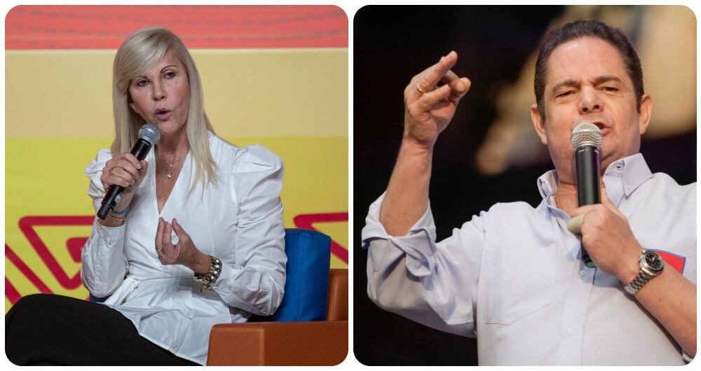 Dilian Francisca Toro y Germán Vargas Lleras.