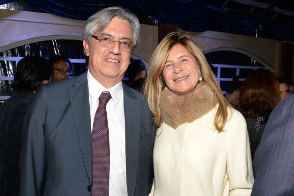 Ricardo Alarcón y Claudia de Francisco.