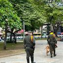 Polémica en Medellín por instalación de blindajes en la plaza Botero.