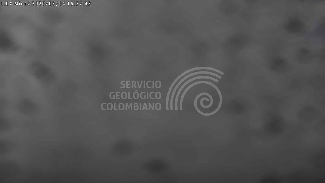 SGC reveló nuevas imágenes del volcán Puracé mientras continúa en alerta naranja.