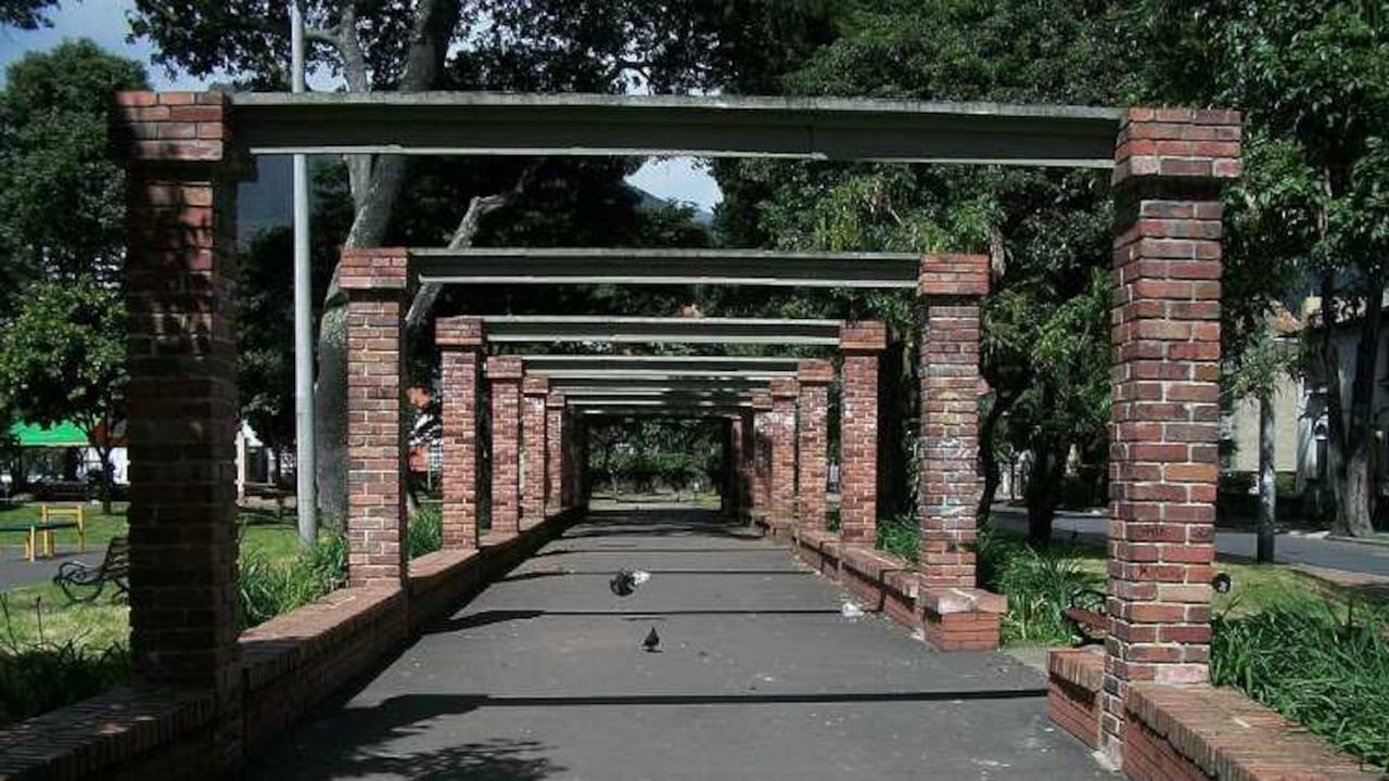 Parque Brasil en la localidad de Teusaquillo. Bogotá. Crédito: Pedro Felipe.