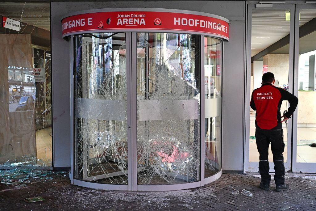 Violencia en el Clásico de los Países Bajos