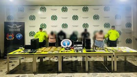Fueron capturadas cinco personas en Ibagué en medio de este operativo.