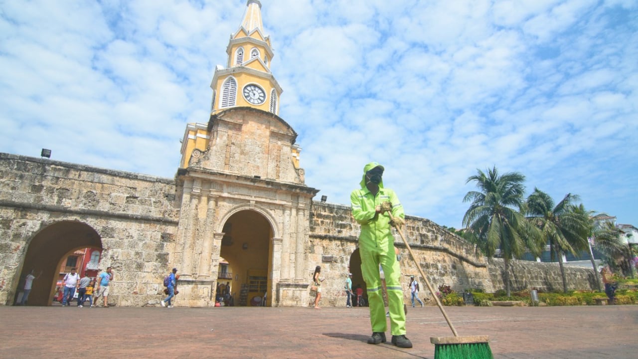 Nueva jornada de protestas por parte de los mototaxistas en Cartagena.
