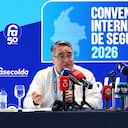 Gustavo Morales, presidente ejecutivo de Fasecolda, durante la Convención Internacional de Seguros 2026 que se realiza en Cartagena.