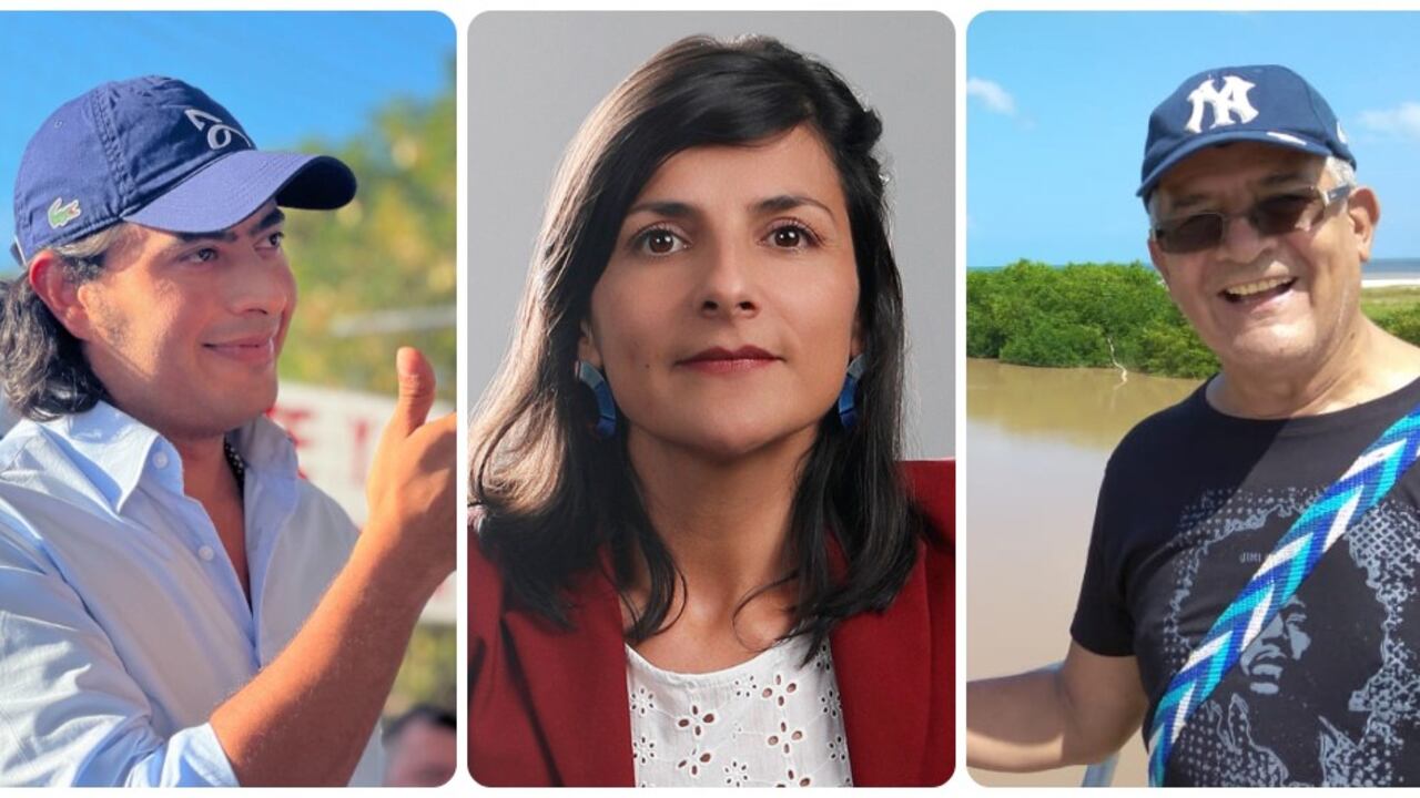 Nicolás Petro, Irene Vélez e Hildebrando Vélez.