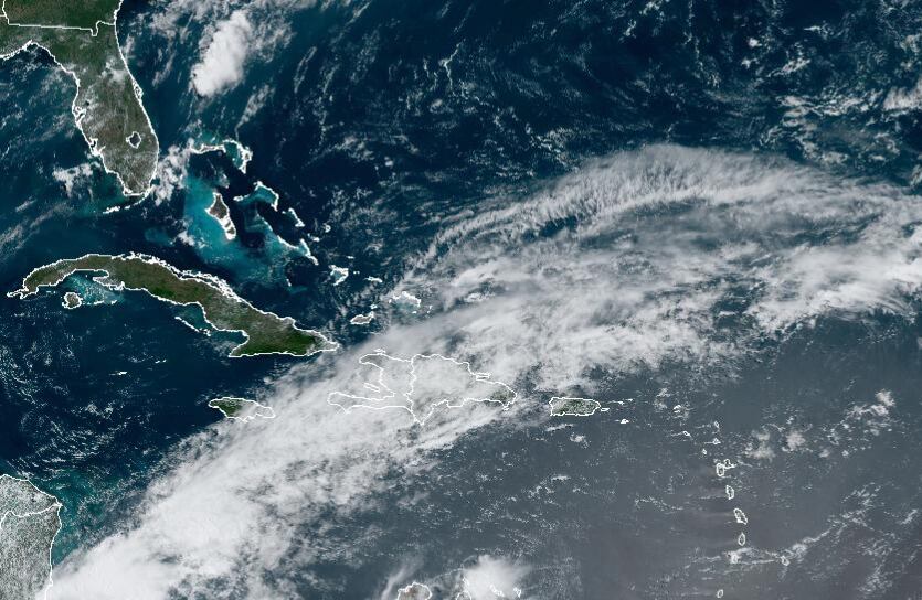 El servicio metereológico publicó el estado del clima con advertencia de inundaciones en Puerto Rico