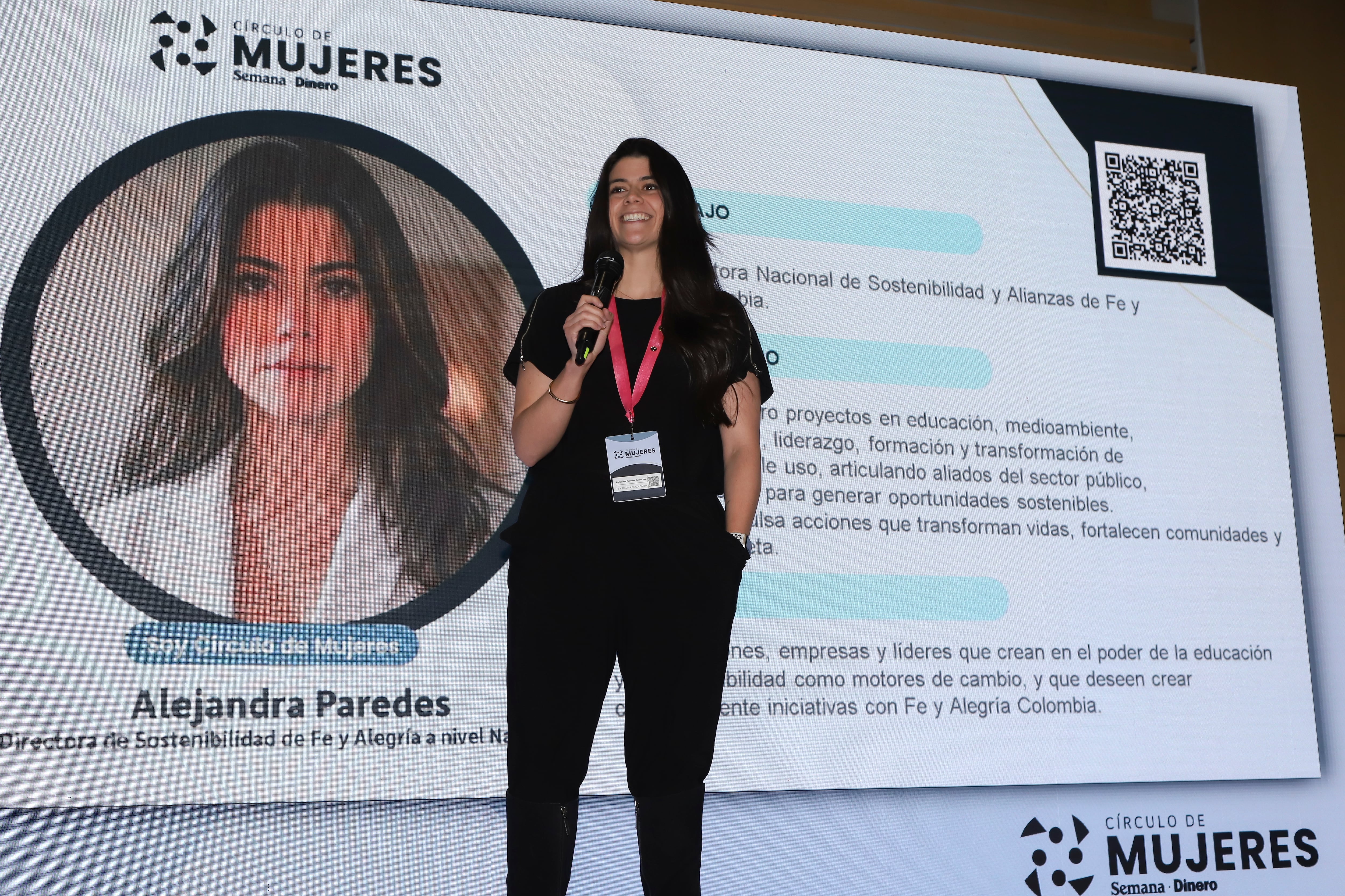 Alejandra Paredes, directora de Sostenibilidad a nivel nacional de Fe y Alegría.