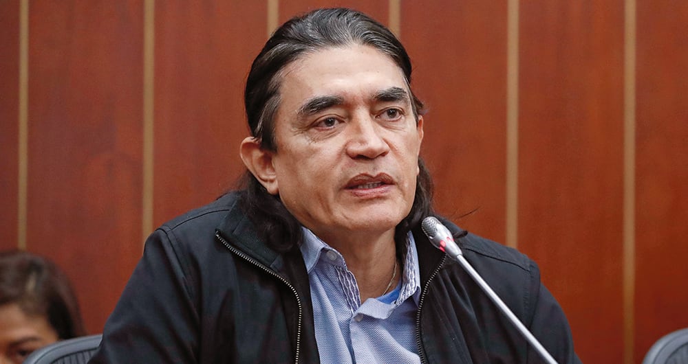   Gustavo Bolívar, presidente de la Comisión Tercera del Senado, fue uno de los más acérrimos defensores de la reforma y de su aspiración para lograr equidad tributaria en el país.