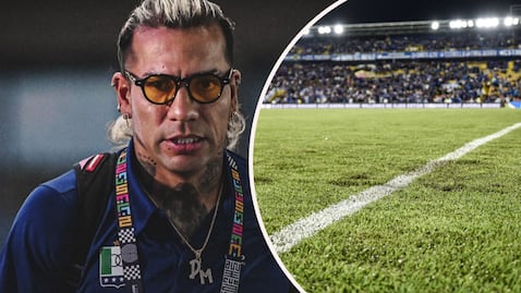 Once Caldas viajó hasta Bogotá para jugar el partido ante Millonarios y estaba en El Campín