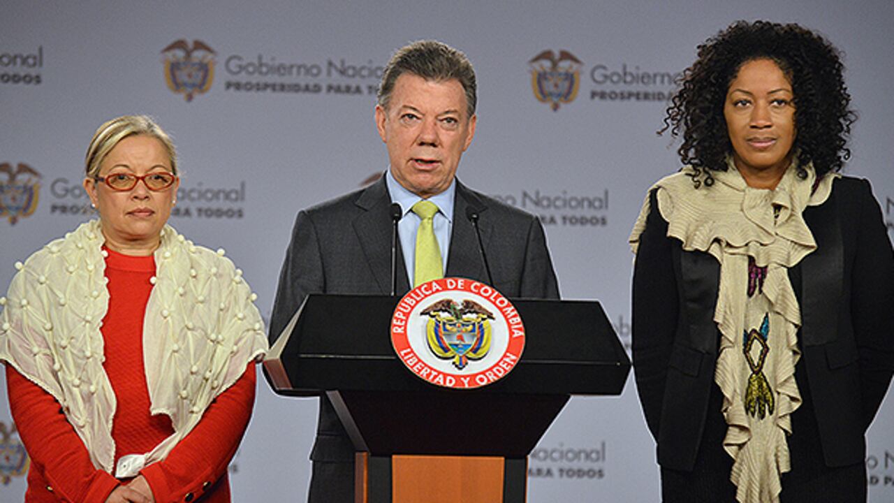 María Paulina Riveros, yNigeria Rentería.