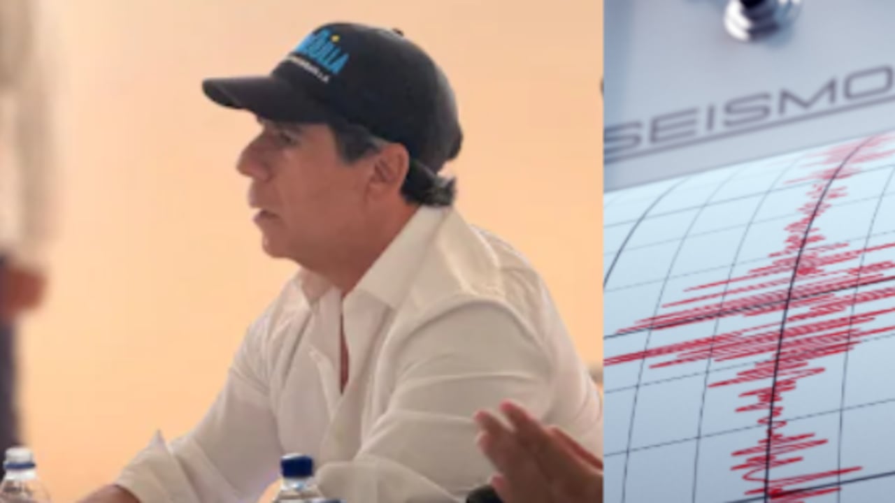 El alcalde Alejandro Char dio sus declaraciones tras el terremoto.