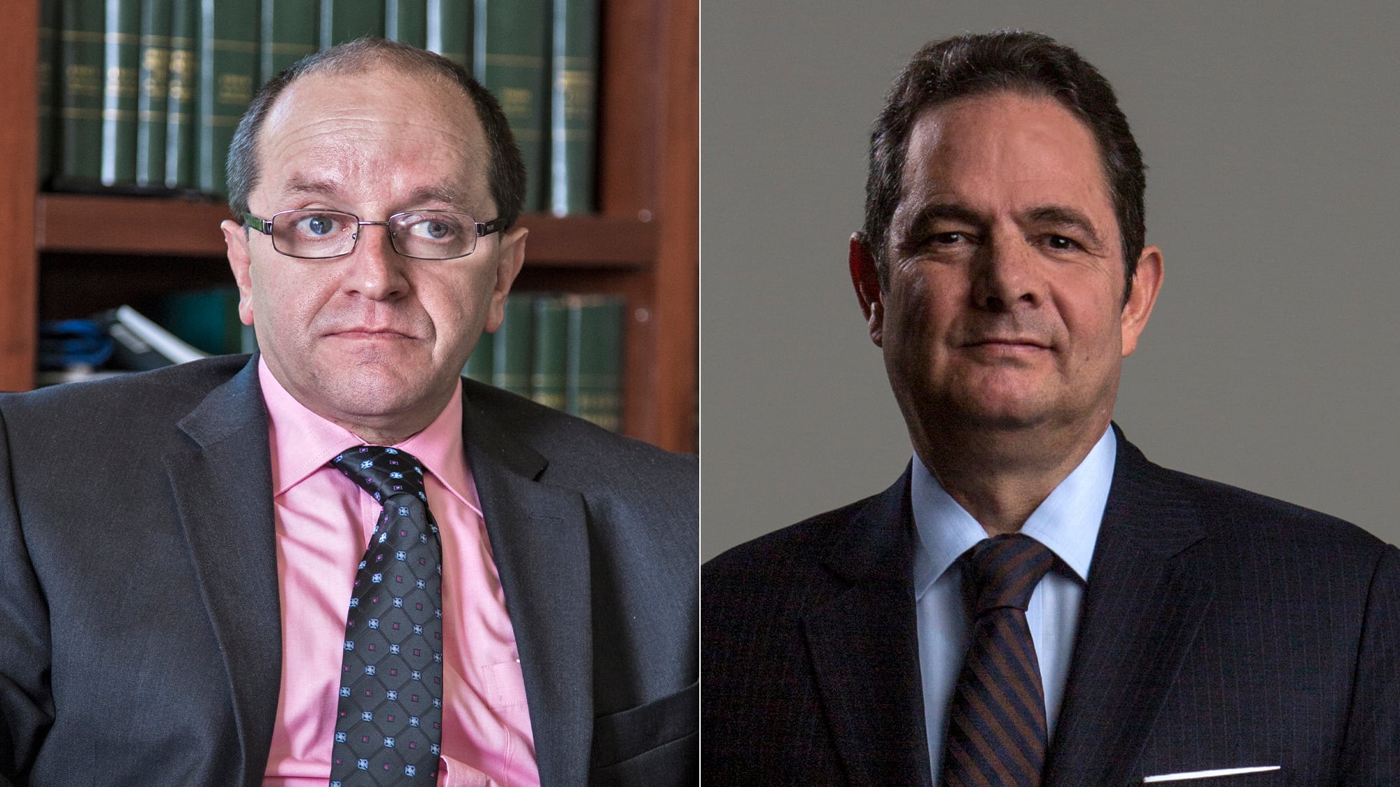 Álvaro Echeverry y Germán Vargas Lleras