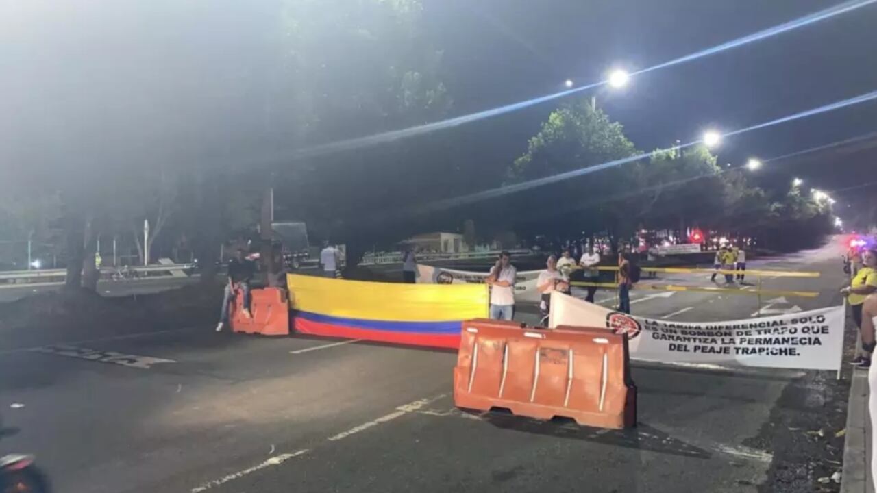 Protestas en Barbosa, Antioquia.