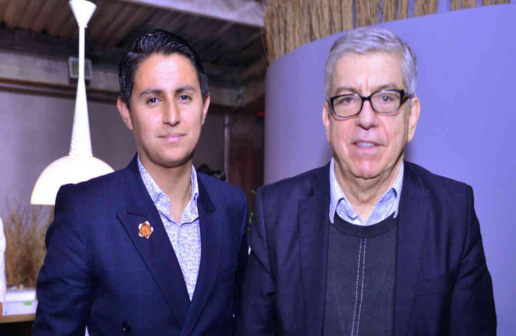 Danny Ortega y César Gaviria. 