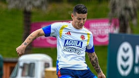 James Rodríguez, volante y capitán de la Selección Colombia.