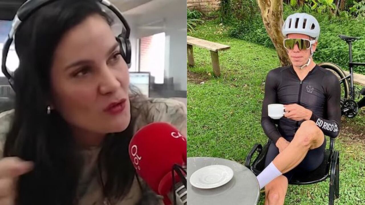 Vanessa De la Torre y Rigoberto Urán