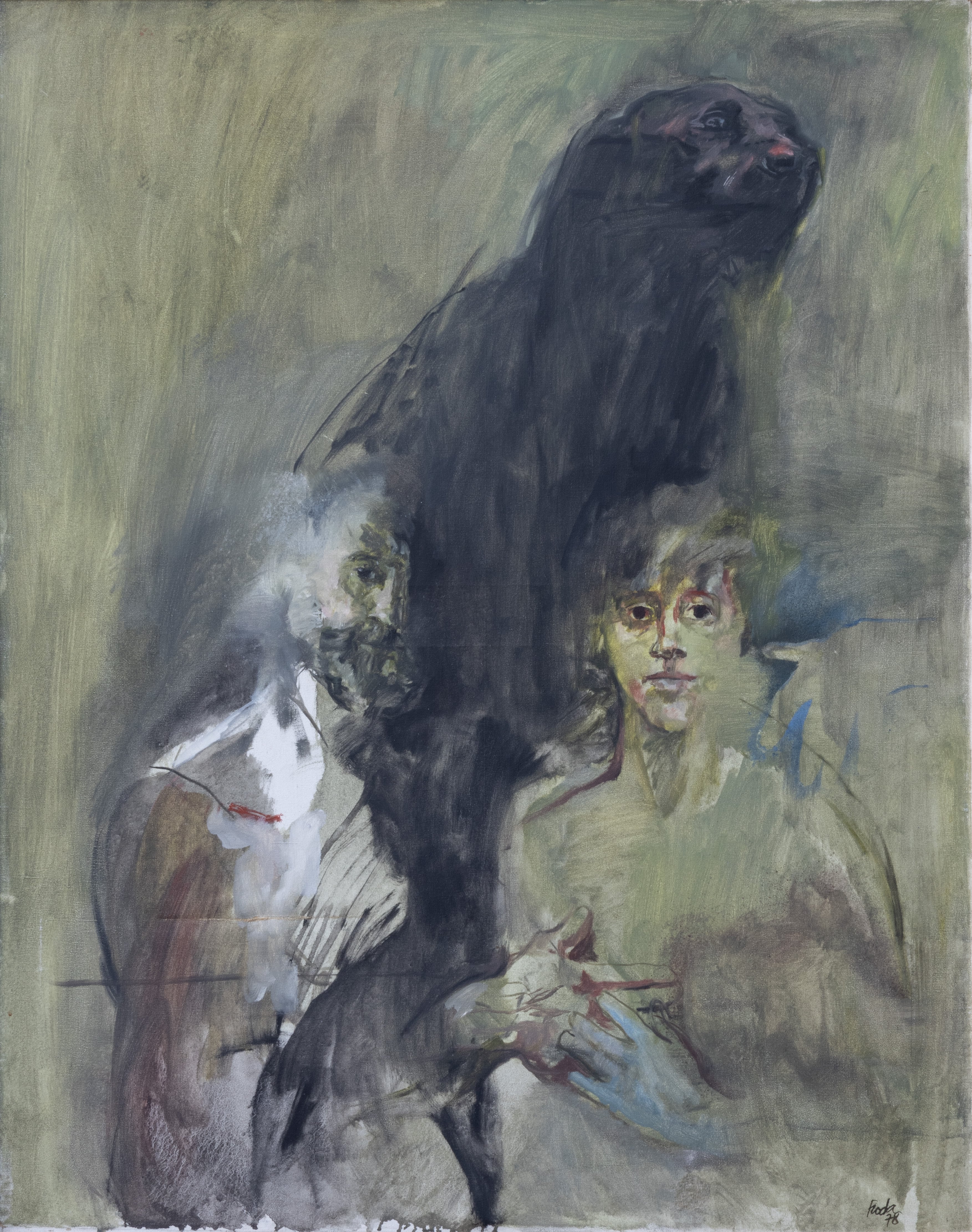 Para siempre
1987
Óleo sobre tela