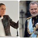 Claudia Sheinbaum, presidenta electa de México y el Rey Felipe