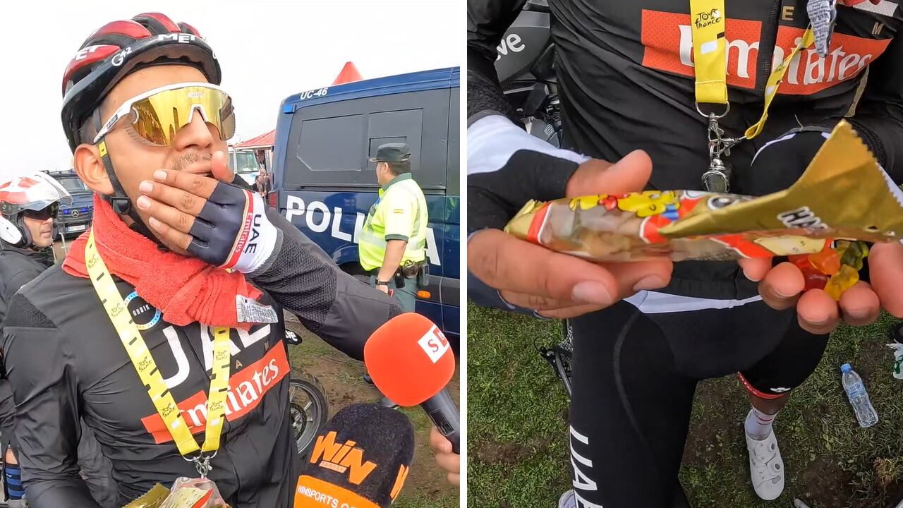 Molano y su curiosa forma de recuperar la energía perdida en la Vuelta a España