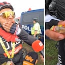 Molano y su curiosa forma de recuperar la energía perdida en la Vuelta a España