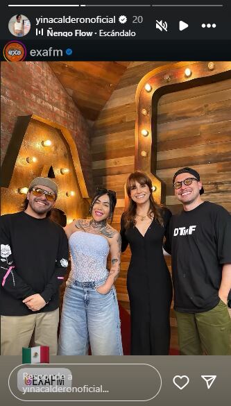 Yina Calderón está en México y en una entrevista habló de la salud de Epa Colombia.