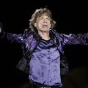 El cantante de Rolling Stones, Mick Jagger, se presentó en concierto en el Estadio Centenario de Montevideo (Uruguay) en 2016.