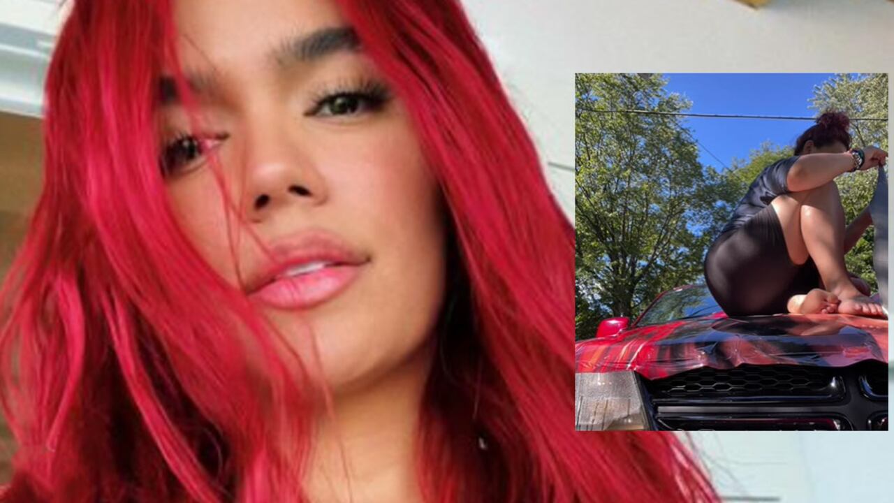 Karol G. Fotos tomadas de Instagram y TikTok: @karolg y @bossyvirgo.