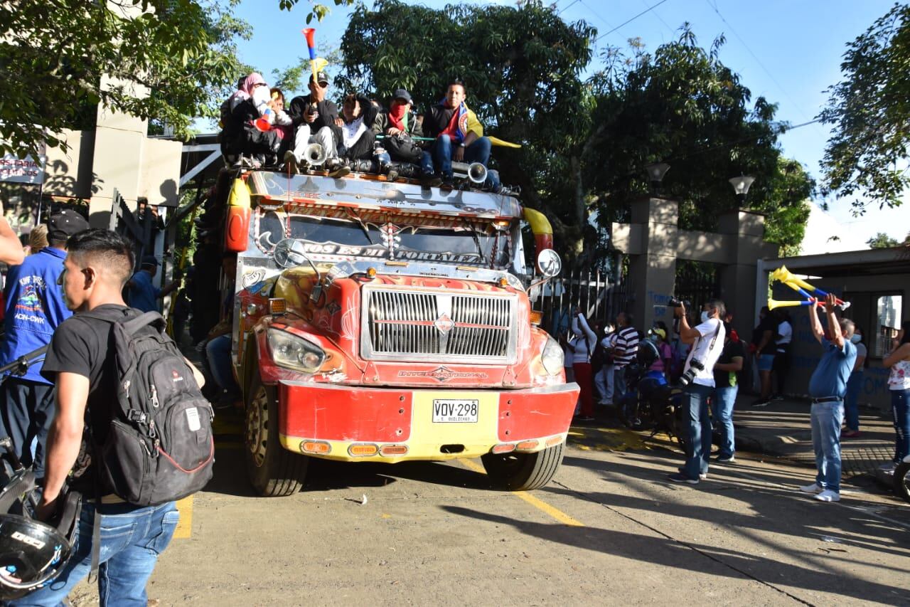 Paro Nacional Salida de la Minga de Cali