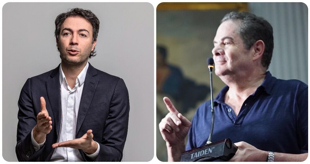 Daniel Quintero y Germán Vargas Lleras.