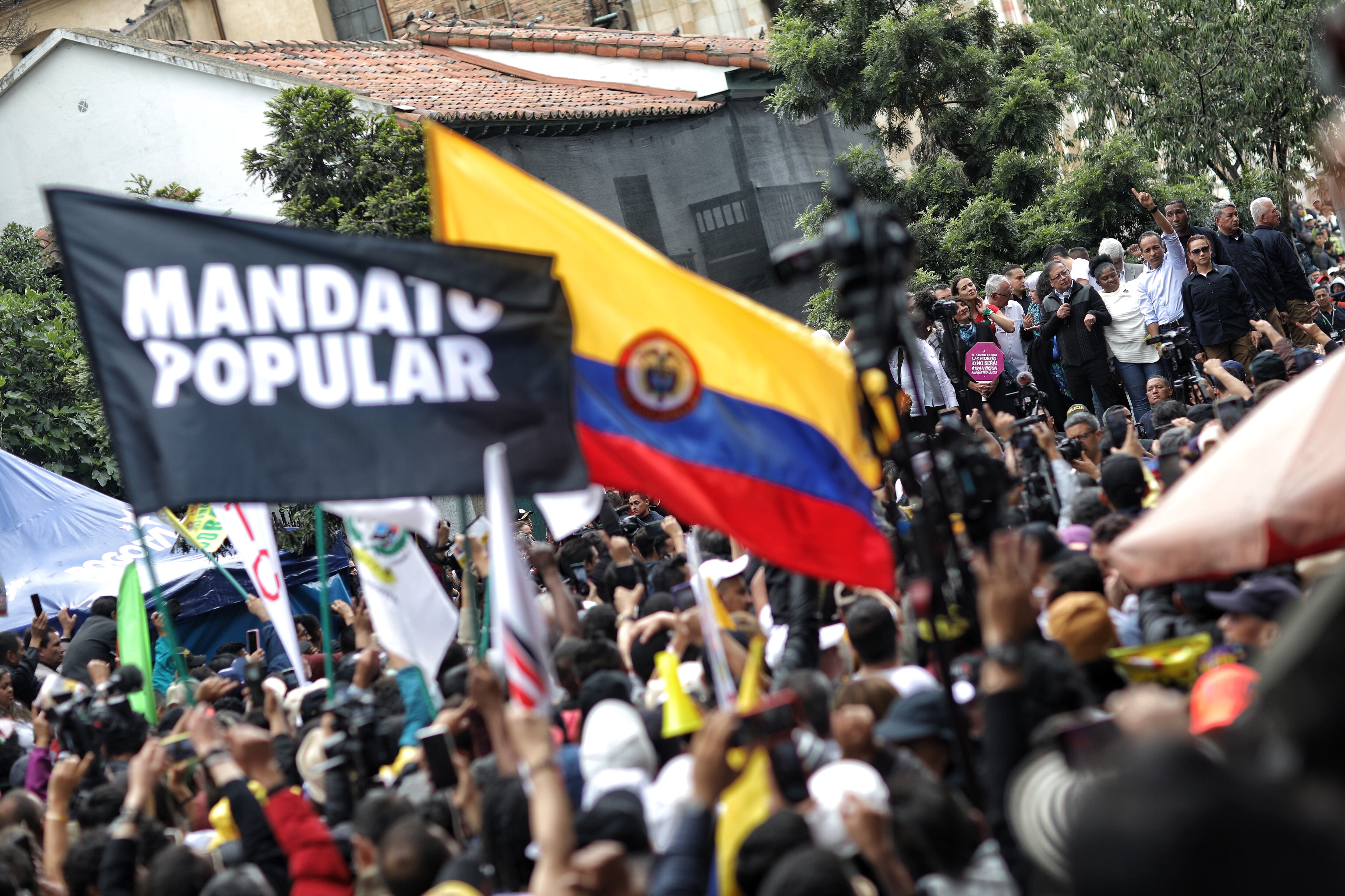 Discurso del Presidente Gustavo Petro en la Carrera Séptima