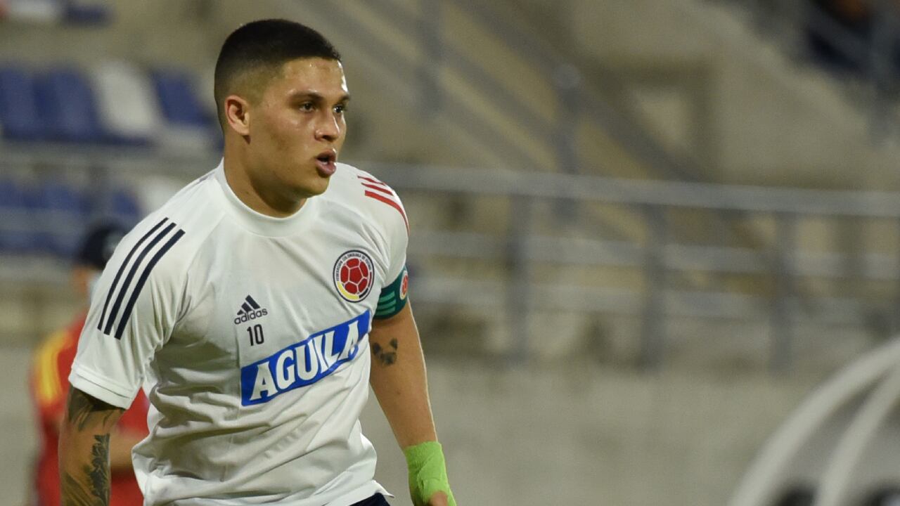 Juan Fernando Quintero marcó el primer gol en el amistoso frente a Honduras