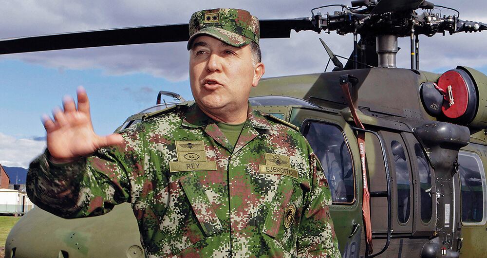 General (R) javier rey Excomandante de la división de Asalto Aéreo