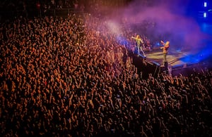 El 5 de septiembre de 2026, la banda alemana Helloween celebró 40 años de carrera con sus seguidores colombianos, en una noche única en el Movistar Arena de Bogotá.
