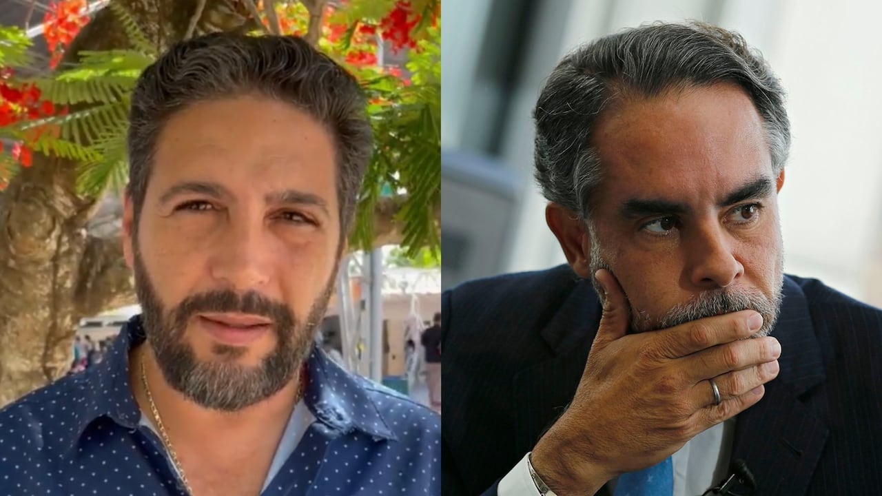 Agmeth Escaf y Armando Benedetti