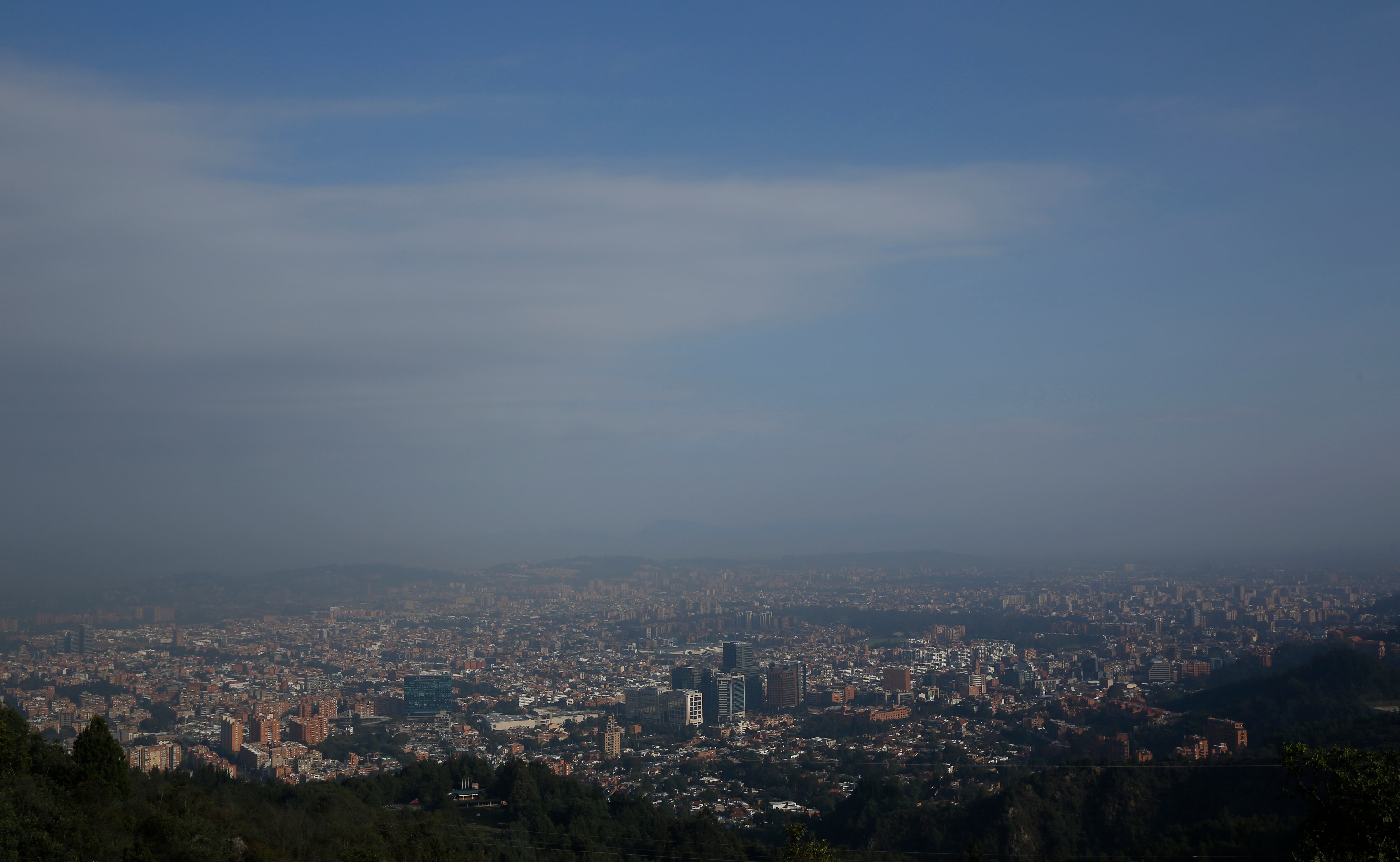 Contaminación en el aire de Bogotá
Foto Guillermo Torres Reina
