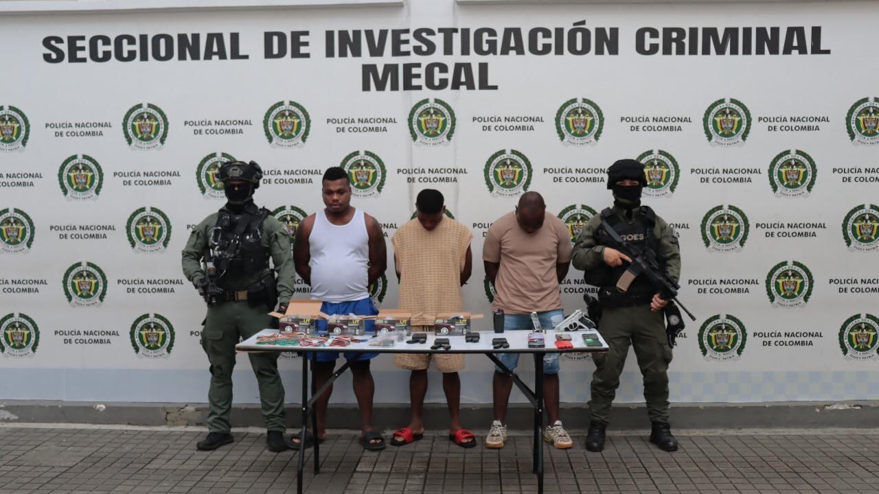 Capturan otros responsables de los atentados en Cali el pasado 18 de mayo.
