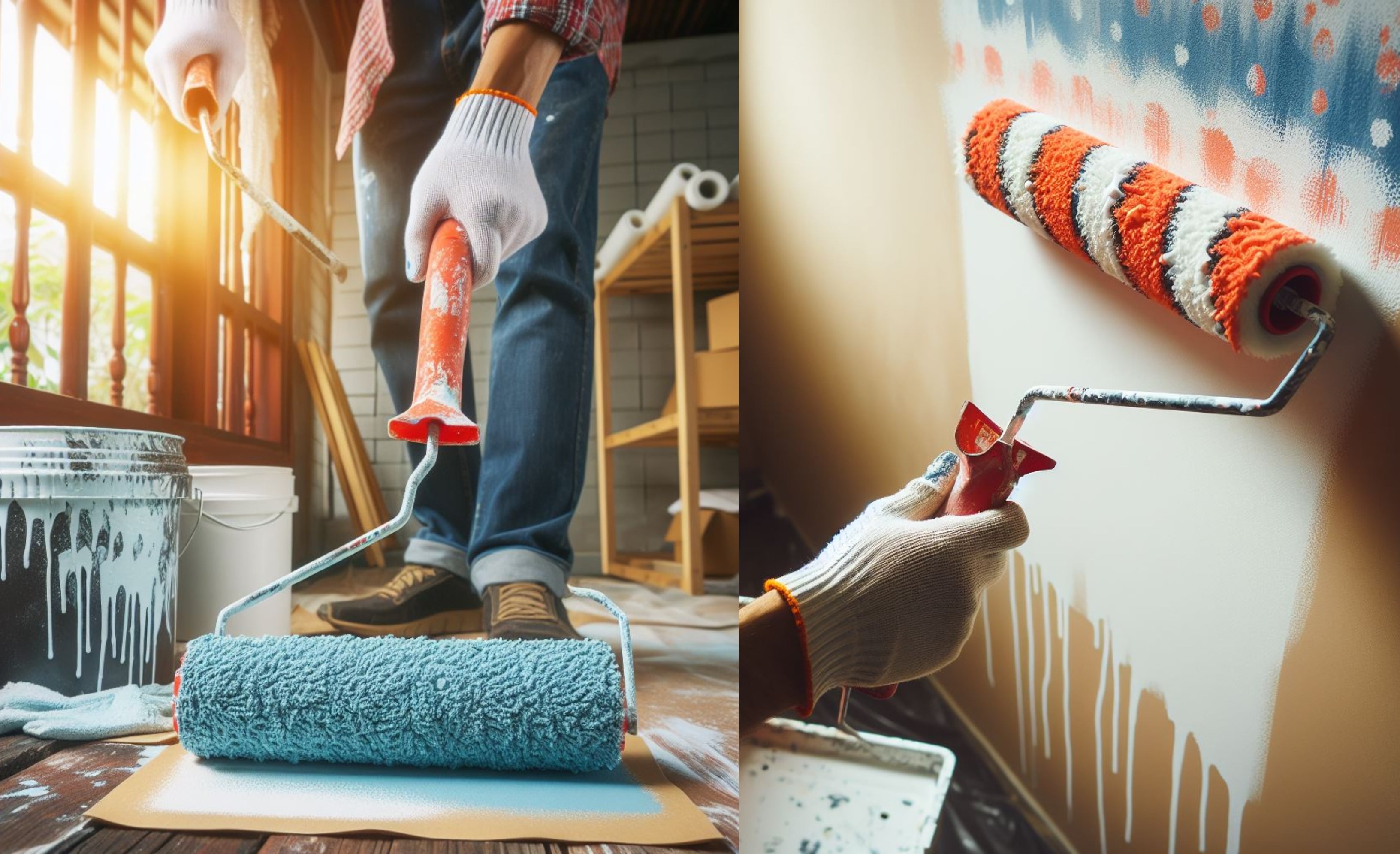 Muchas familias optan por pintar sus casas antes de que llegue el Año Nuevo.