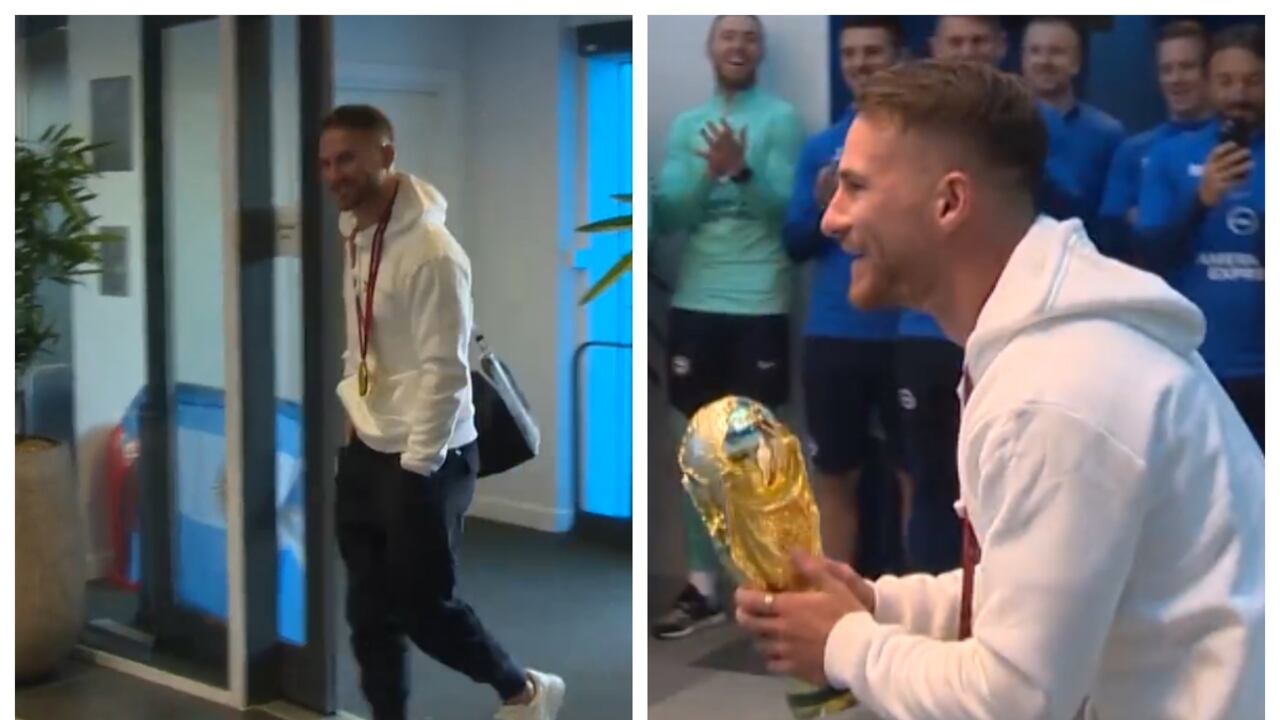 Mac Allister llega a Brighton