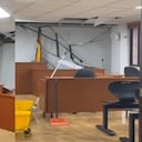 La situación en los juzgados de esa área fue particularmente crítica.