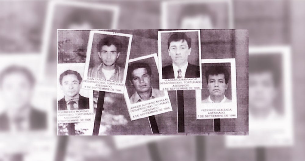 El 6 y el 7 de septiembre de 1996, seis milicianos de la Ruan fueron asesinados por policías. Las FARC dicen que entre los muertos estaban dos de los asesinos de Álvaro Gómez Hurtado.