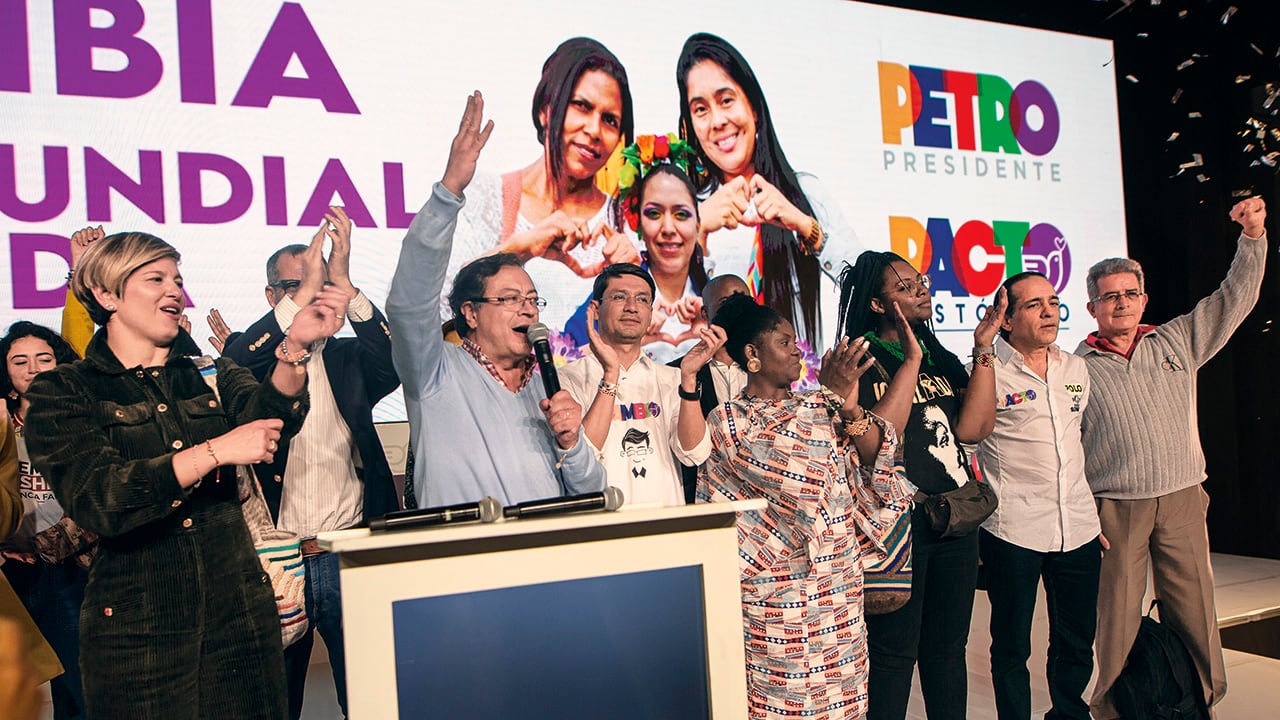 Campaña electoral que llevó a la presidencia a Gustavo Petro.