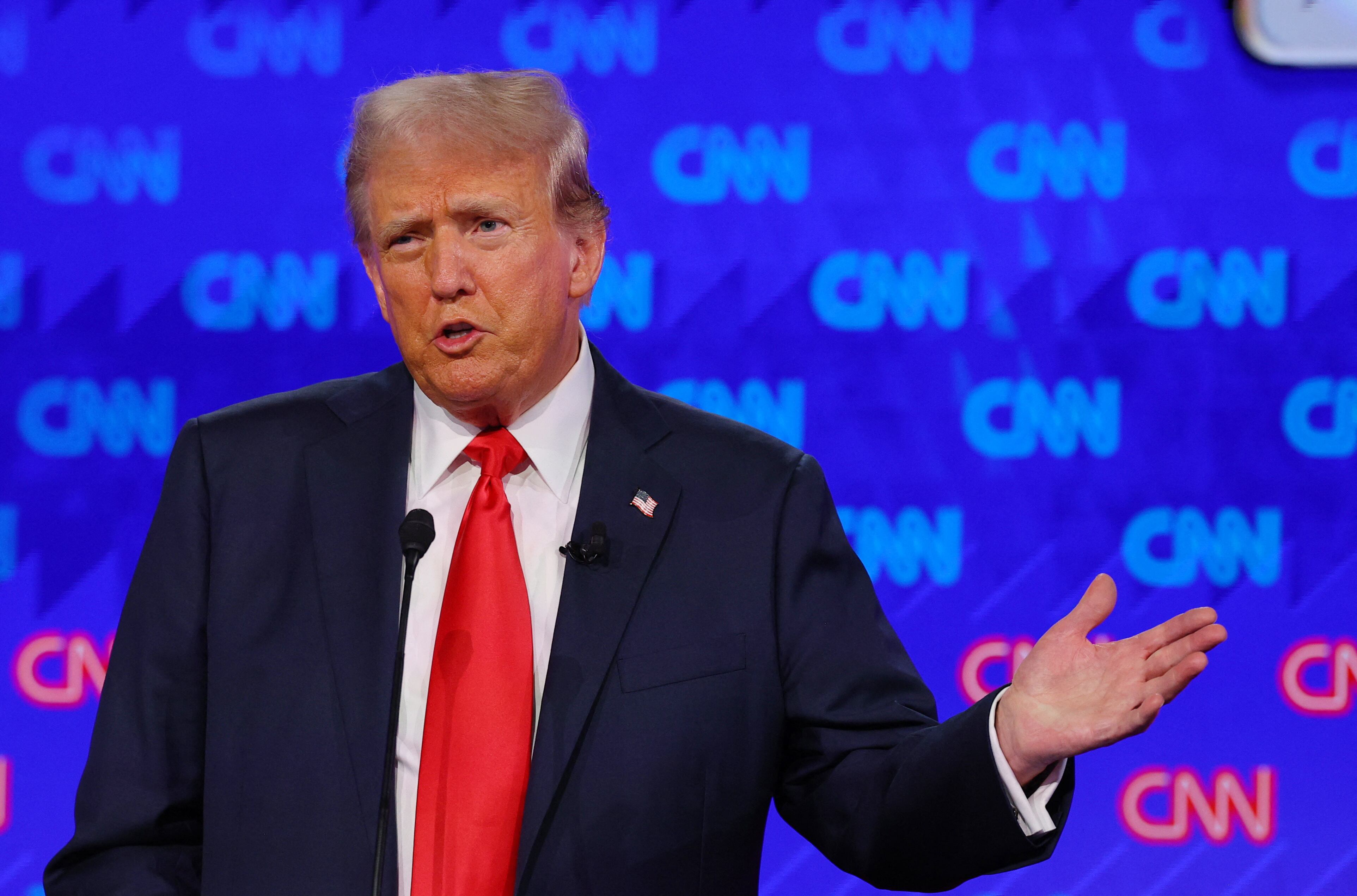 Debate presidencial Trump Bidem